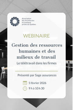 Gestion des ressources humaines et des milieux de travail