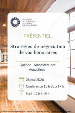 Strat&eacute;gies de n&eacute;gociation des honoraires pr&eacute;vus par un contrat de services professionnels - Qu&eacute;bec