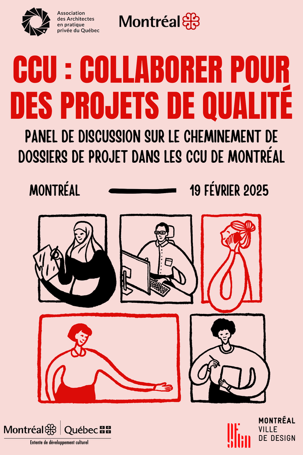 Panel de discussion sur le cheminement de dossiers de projet dans les CCU de Montréal