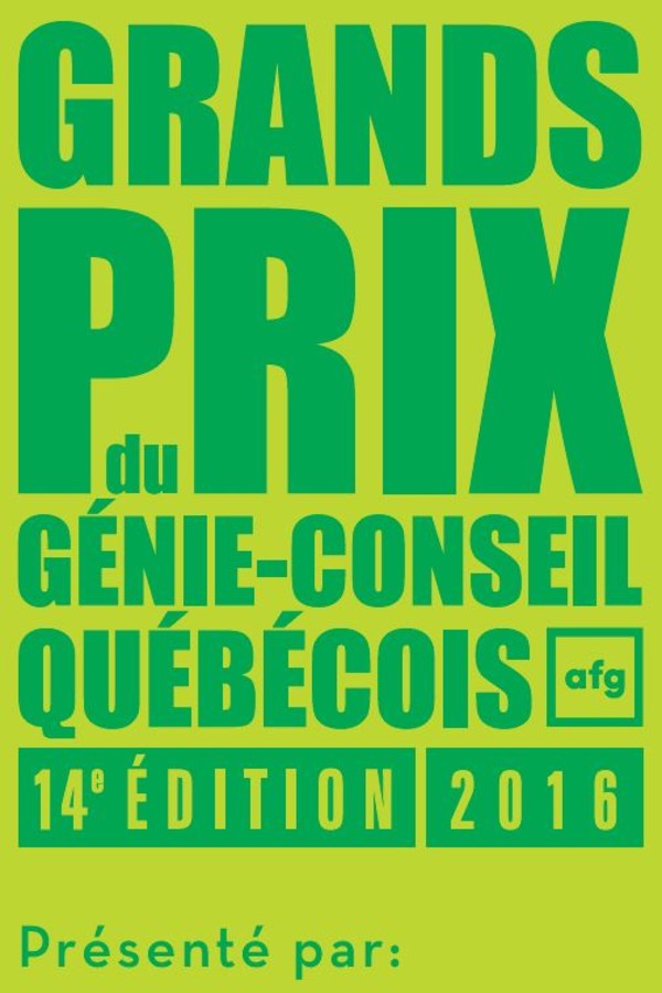 Les Grands Prix du génie-conseil québécois récompensent les meilleures pratiques et l’excellence en ingénierie