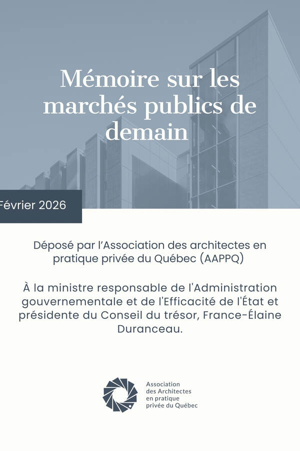 Table ronde sur les march&eacute;s publics de demain dans le secteur de la construction